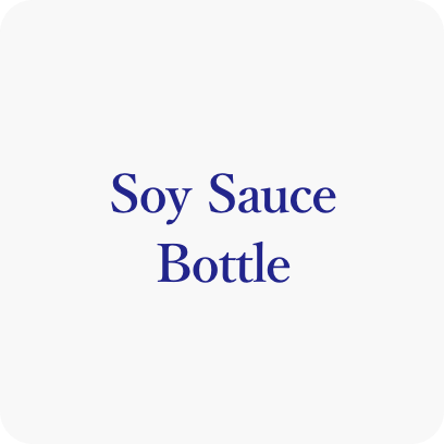 soy sauce bottle